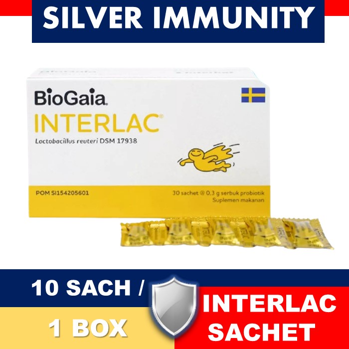 INTERLAC BIOGAIA SACHET - MINI PACK