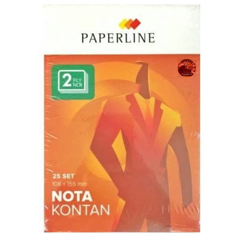 

[PCS] PAPERLINE BUKU NOTA NCR 2X25 KECIL K2 ATK STATIONARY*