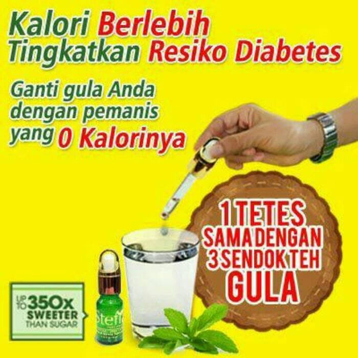 

STEVIA Pemanis Alami Nol Kalorio PROMO