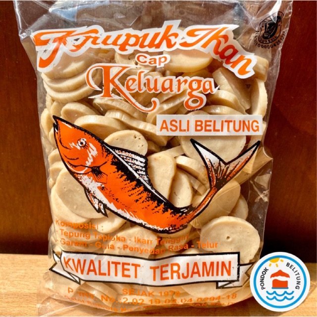 Jual Kerupuk Ikan Tenggiri Mentah Oleh Oleh Khas Belitung Laskar