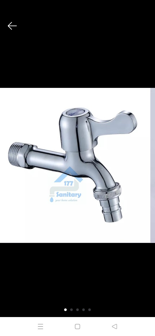 Kran Taman Minimalis Engkol Jp - Keran Air Mesin Cuci Tembok Kamar Mandi Dinding Faucet Tap