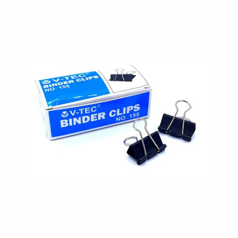 V-TEC BINDER CLIP 155 PER PAK