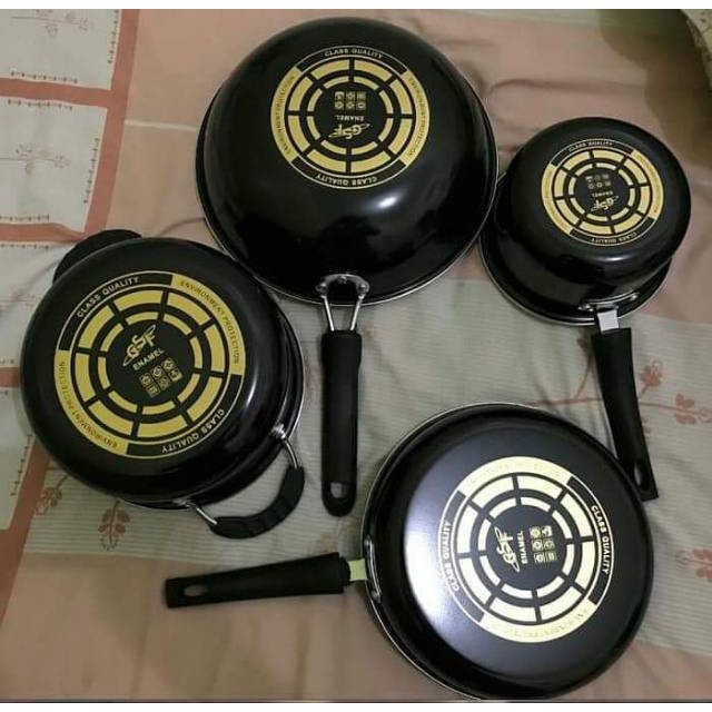 COOKWARE SET GSF ENAMEL PANCI SET