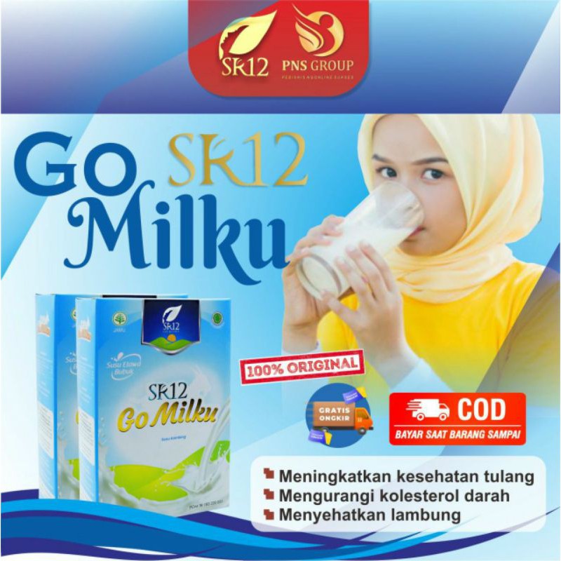

SUSU BUBUK KAMBING ETAWA SR12 GO MILKU BPOM