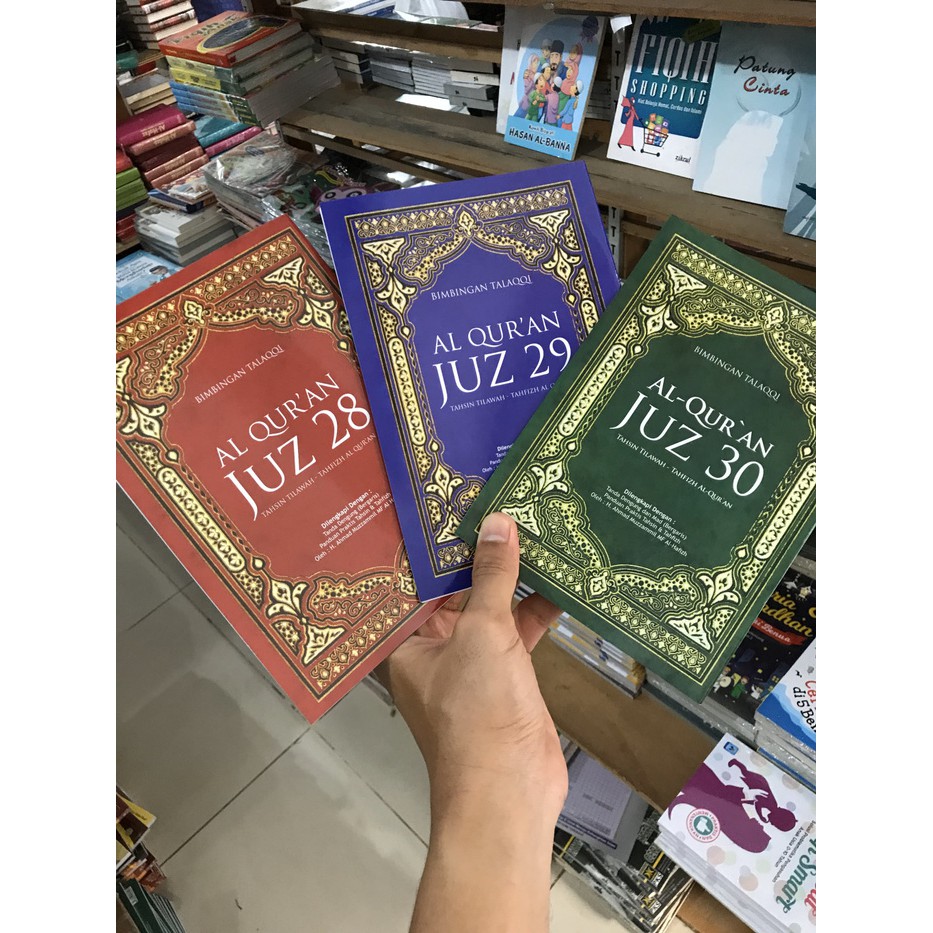 Buku Satu paket Bimbingan Tahsin Talaqqi Al Quran (Juz 28,29,30) Original