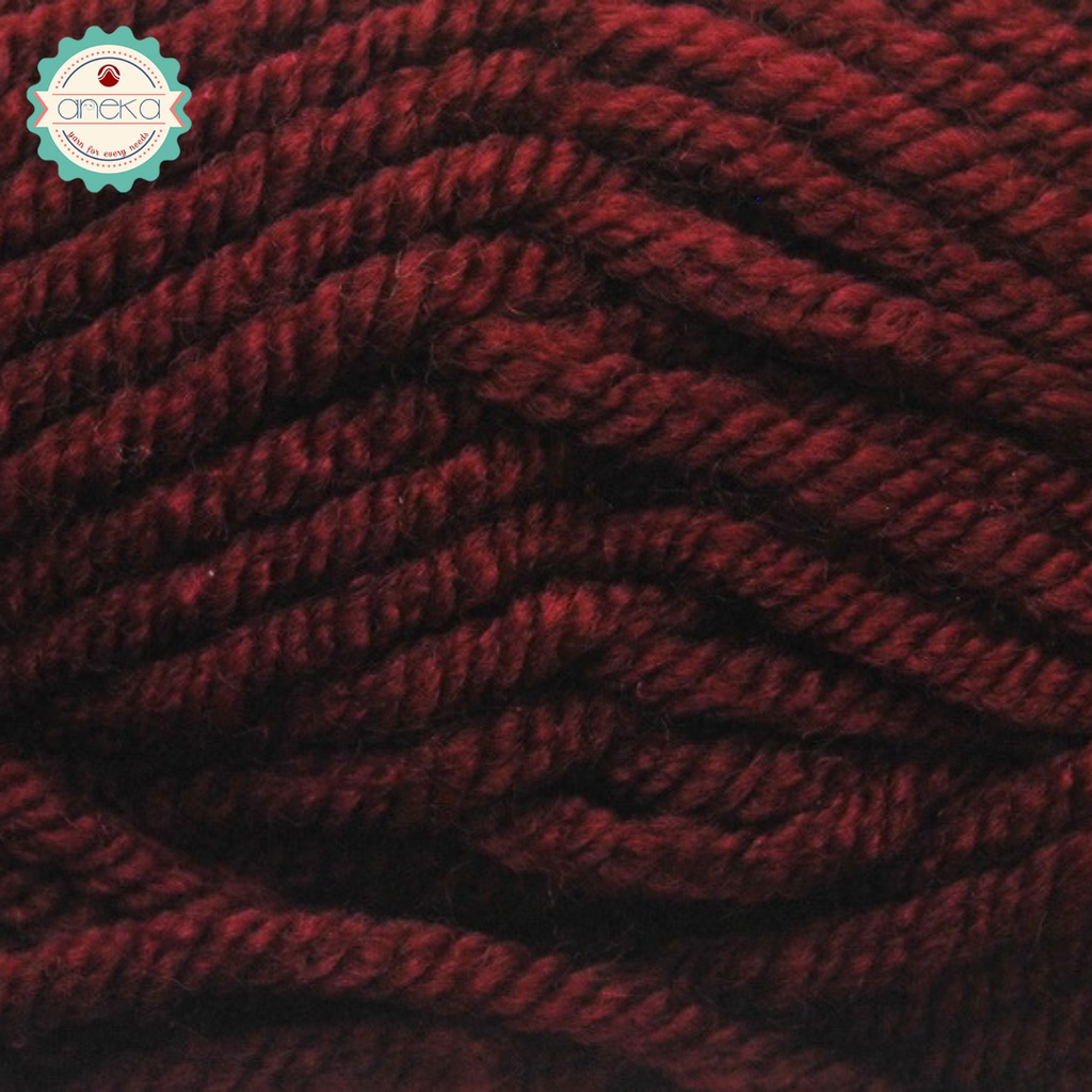 Benang Rajut Karpet Dahlia / Carpet Yarn - 4007 ( Maroon )