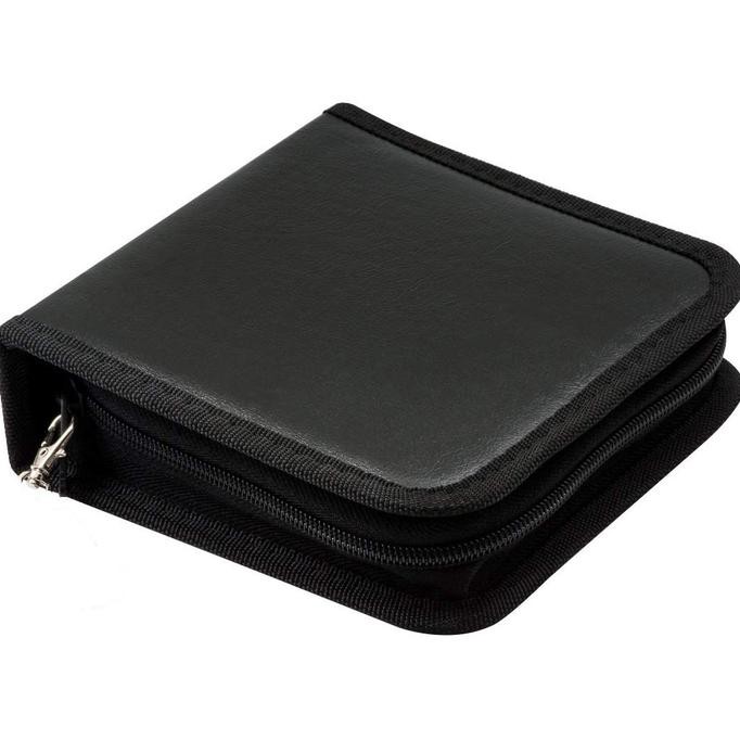 

PROMO TERMURAH Tempat Kaset Tas DVD CD VCD Kaset Disc Storage 40 Disc - Hitam ZD386