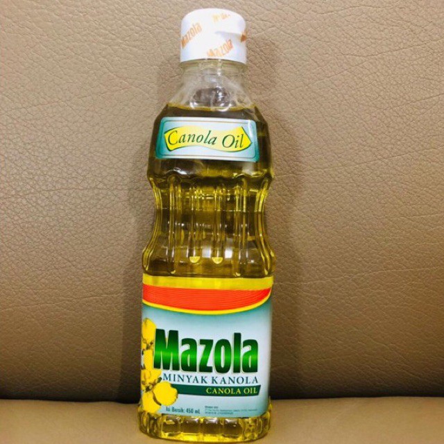 

Mazola Canola oil 450ml ( cocok u/ mpasi )