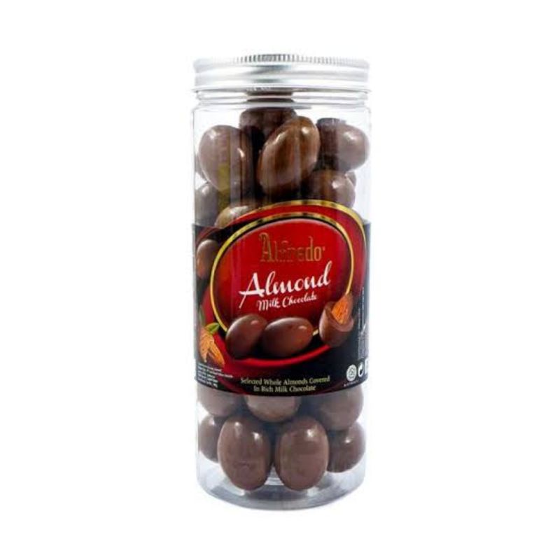 

coklat alfredo almond milk chocolate 280gr/coklat susu kacang almond