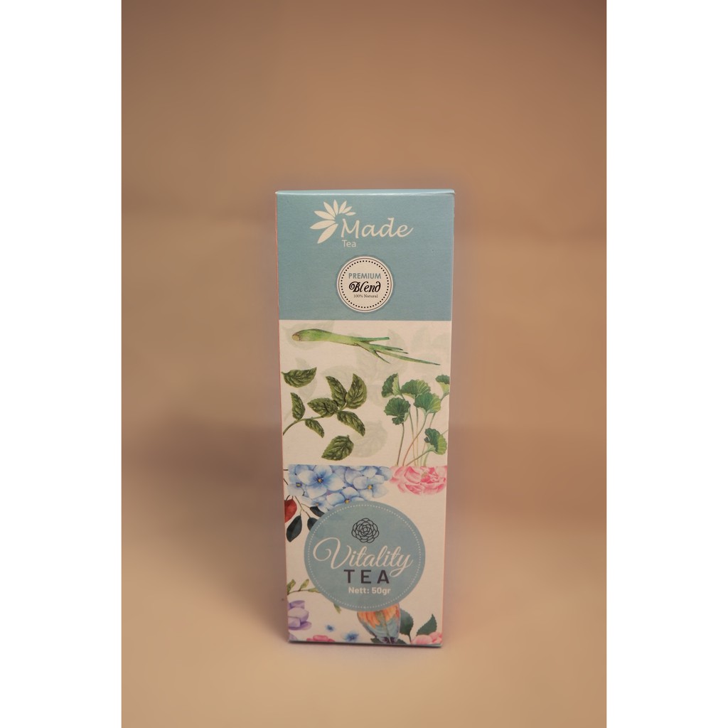 

VITALITY TEA - TISANE - HERBAL TEA - TEA BLEND - BLENDED TEA - TEH - MADE TEA