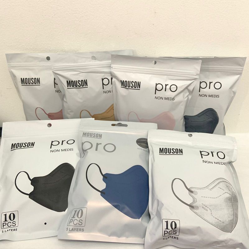 Masker Mouson KN95 / Mouson KN95 Pro / Masker Warna warni isi 10pc