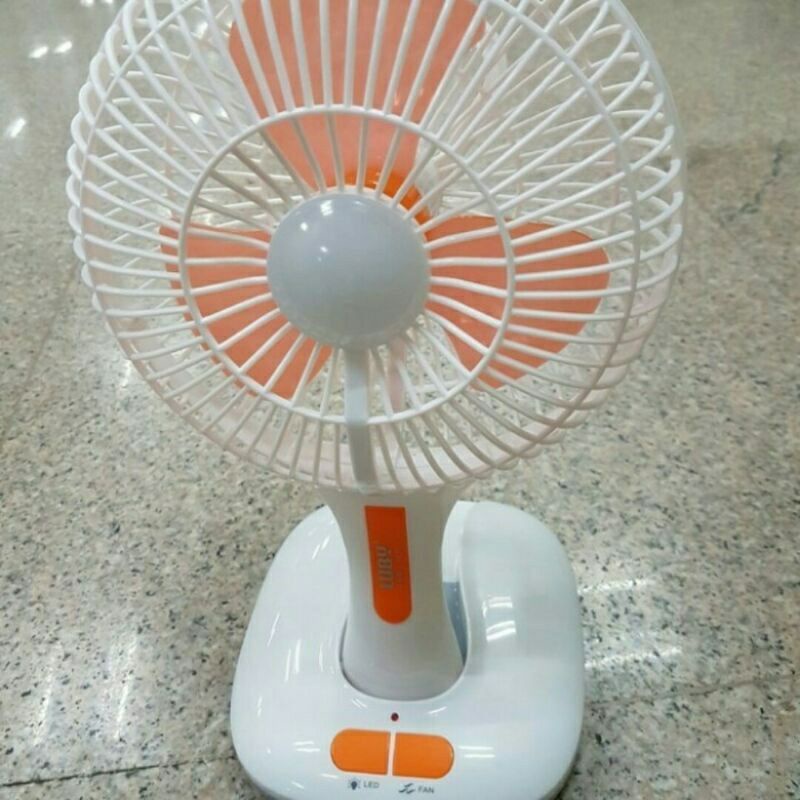 LUBY , L 688  , Kipas Multifungsi Rechargeable , Lampu Darurat