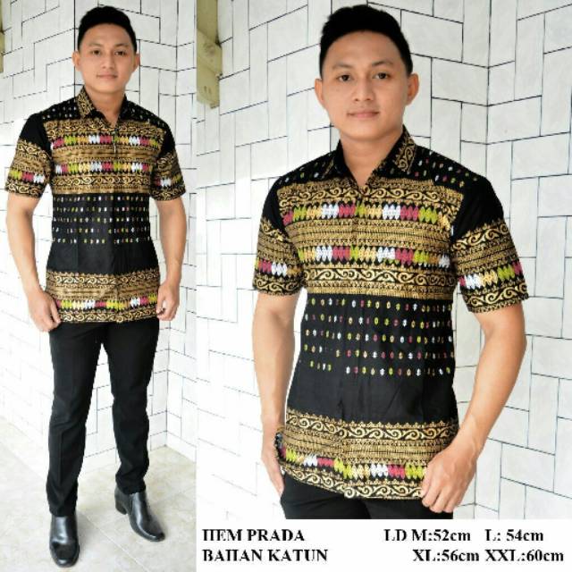Kemeja Batik Pria Prada