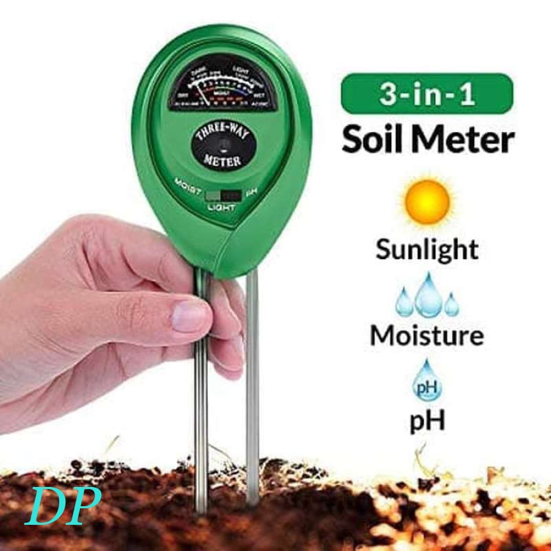 Soil Analyzer 3 in 1/Soil Meter/Alat Tester Tanah