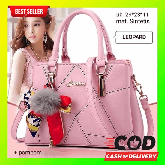 Tas Selempang Jinjing Sling Hand Bag Bucket Serut Wanita Besar Pesta Kerja Branded Casual Elegan Ant