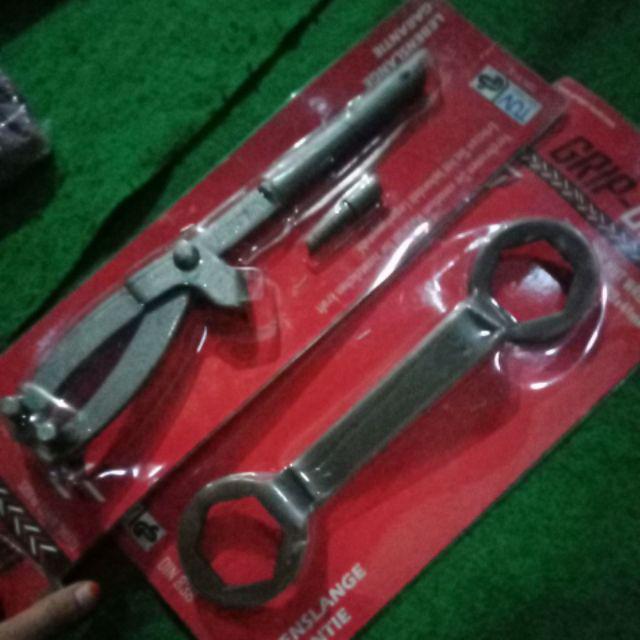 Paket Kunci Treker Cvt + 39x41 Set Tahanan Kopling & Ring 39 X 41 Mur Coupling Nut Wrench