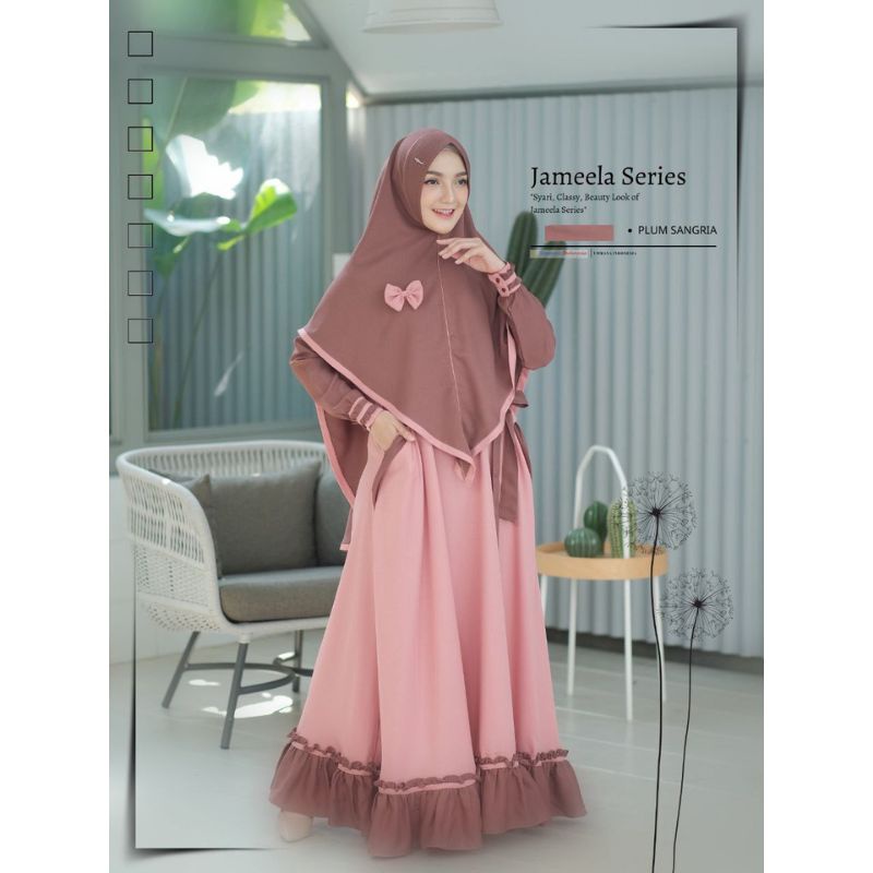 ready stock gamis jameela by ummana indonesia
