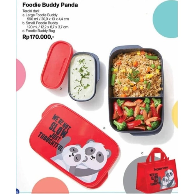 Tupperware - Tempat Makan Murah Foodie Buddy Panda
