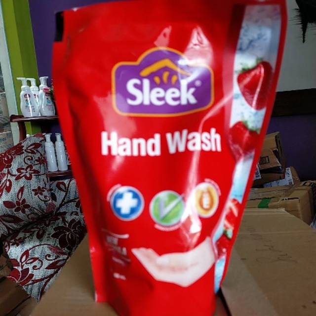 Sleek Hand Wash Antibacterial 400ml