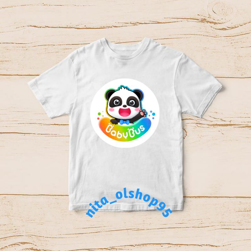 baju anak kaos anak babybus kartun anak