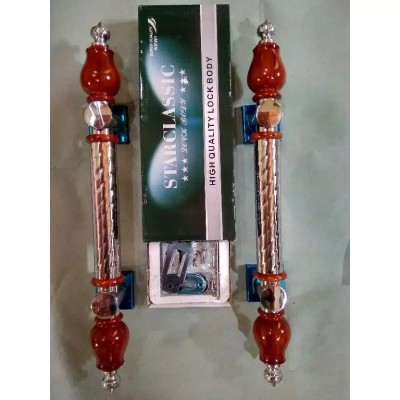 Sepaket Handel Pintu Rumah Minimalis Jambu Natural+body Kunci Pelor 1 Set