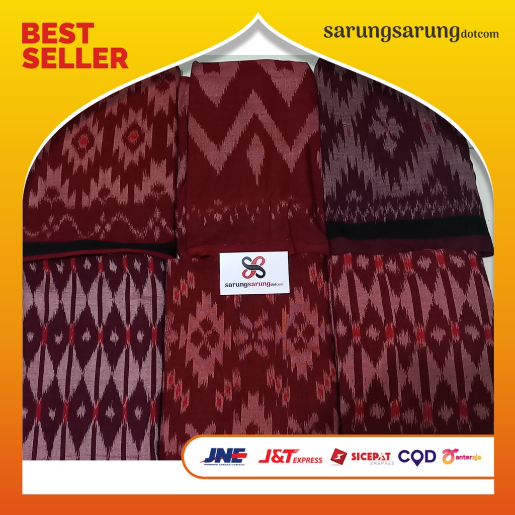 (GROSIR) Sarung Tenun Goyor ATBM Cap Botolan Kodian