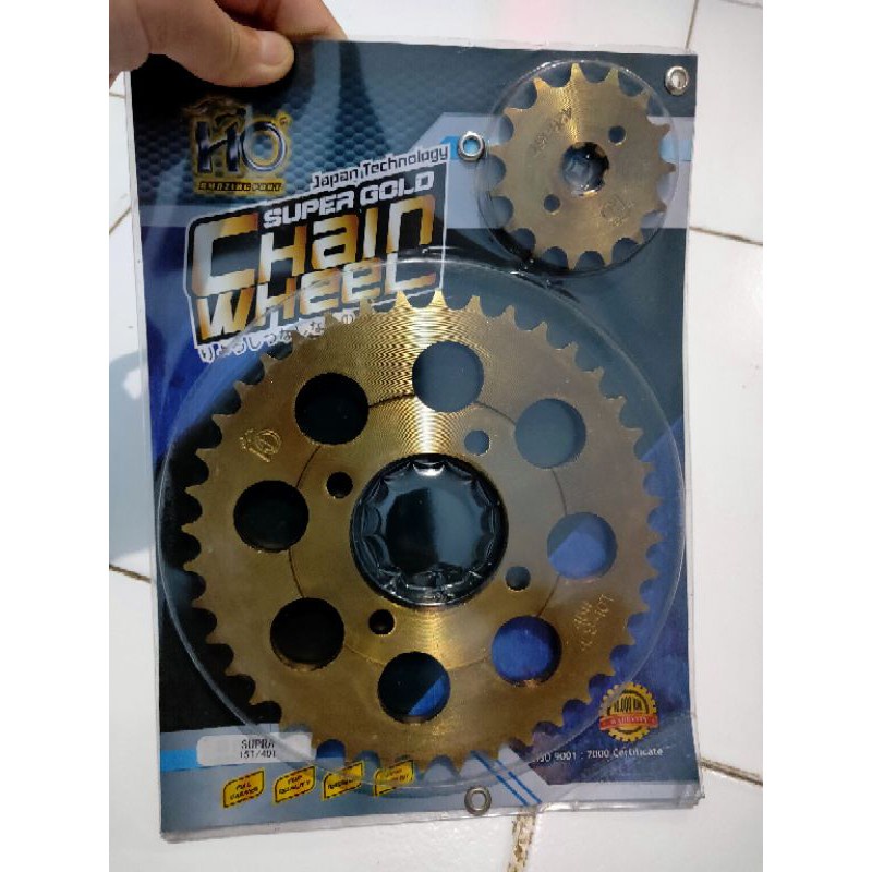 GIRSET GEAR SET GRAND/LEGENDA HONDA MODEL 428 SSS ASTREA/PRIMA SUPER GOLD