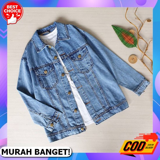 Jacket Denim Crop Jumbo Wanita Ld 120 Bahan Jeans Non Stretch Jaket Krop Jins Snow Cewek Remaja Dan 