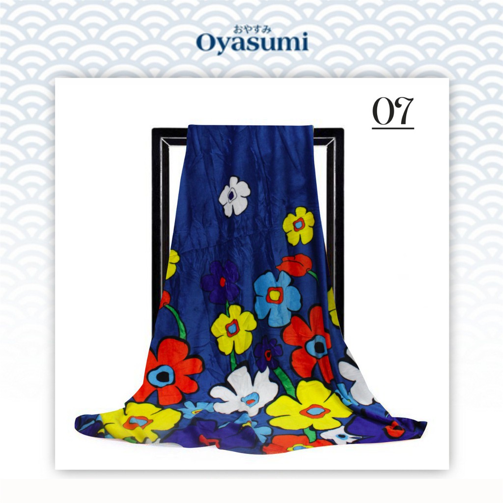 Oyasumi Selimut Motif Dewasa Classic 150x200 Selimut Bulu Halus Selimut Bulu Motif-07