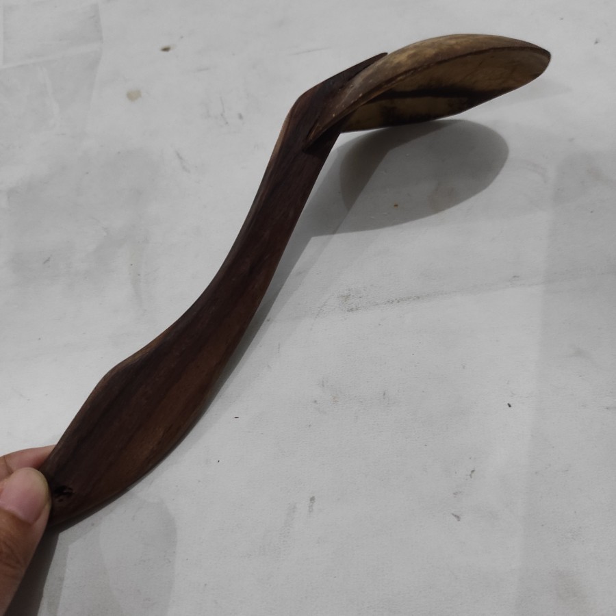 Sendok centong irus ledel ladel Ladle sayur batok kelapa pendek lebar