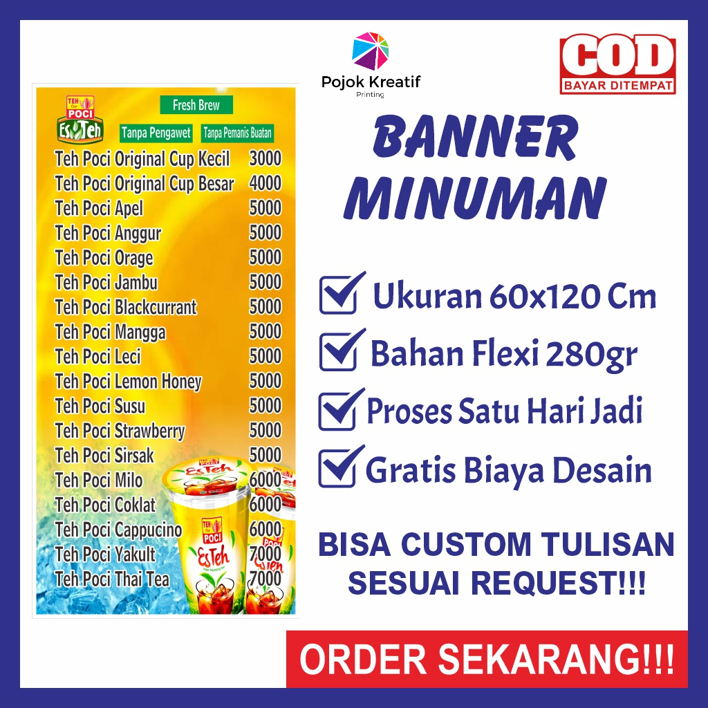 Jual Banner Baner Bener Spanduk Sepanduk Backdrop Plang Promosi Usaha