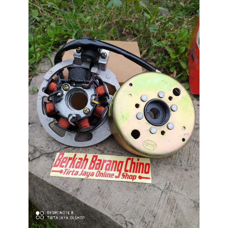 pengapian magnet sepul spul spool spol kimcil sanex 50cc bisa untuk rx king harian balap racing