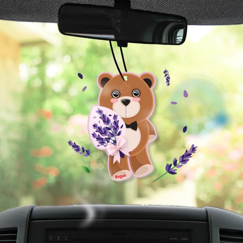 Bagus Fresh Air Freshener Parfum Mobil Pewangi Kendaraan Lavender