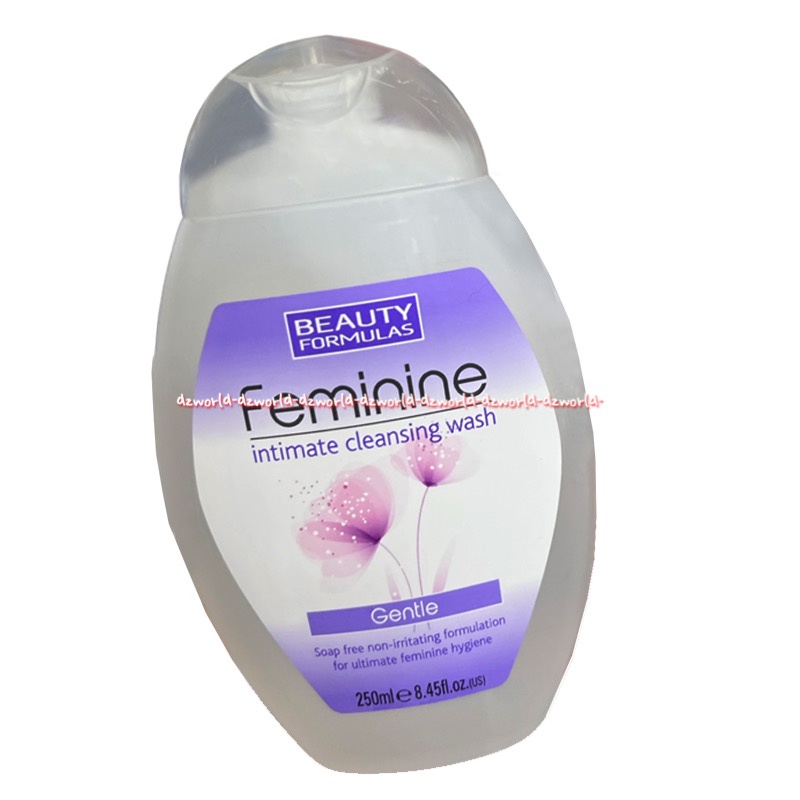 Feminine Intimate Cleansing Wash 250ml Gentle Soothing Aloe Vera Sabun Pembersih Kewanitaan Wanita Feminim Beauty Formulas 250 ml