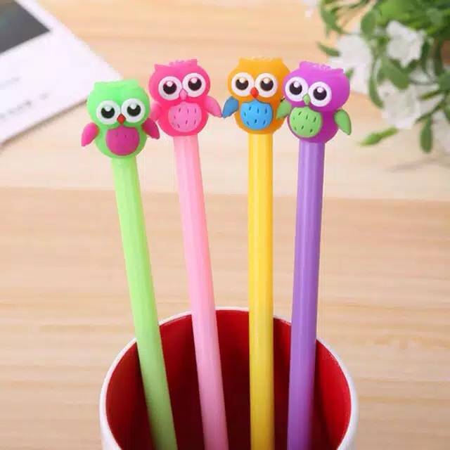 

Pulpen OWL warna warni