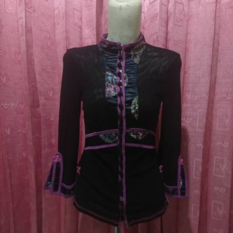 Atasan Outer Ghotic Chinese Ozz On