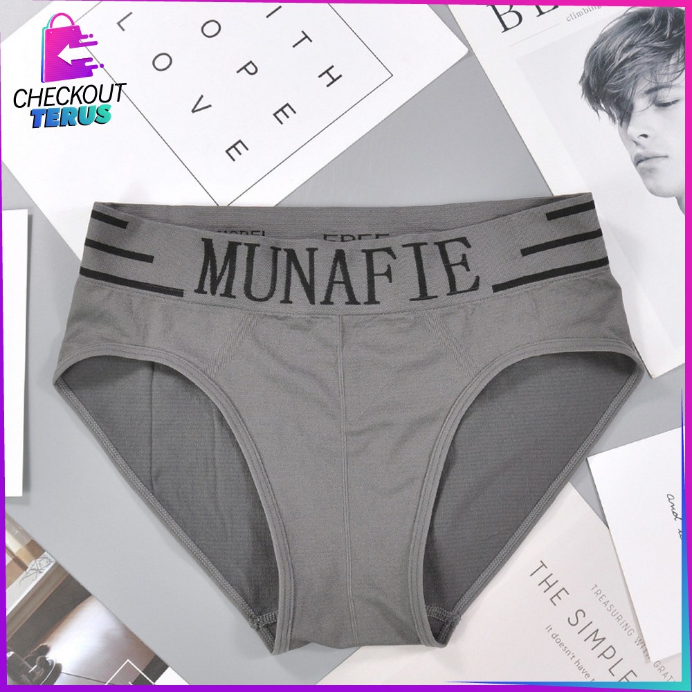 CT P39 P40 Celana Dalam Pria Boxer CD Laki Laki Segitiga Munapi Man Underwear Kolor Sempak Pria CD Pria Munapi