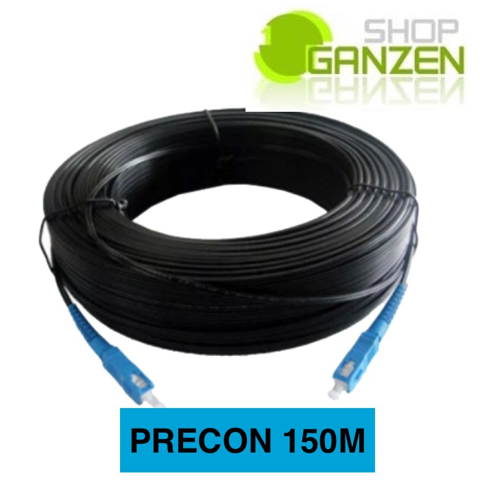 Precon 1 core 150 meter Dropcore Kabel Fiber Optik Konektor SC UPC