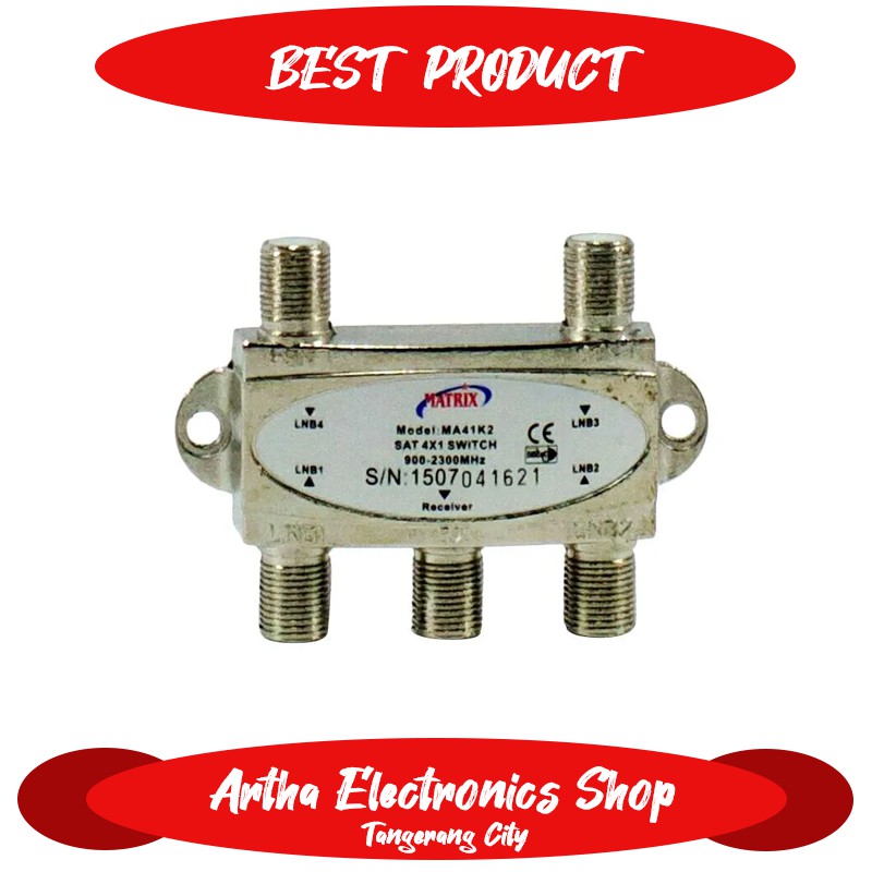 Switch 4x1 Diseq DiseqC Matrix Terlengkap AES