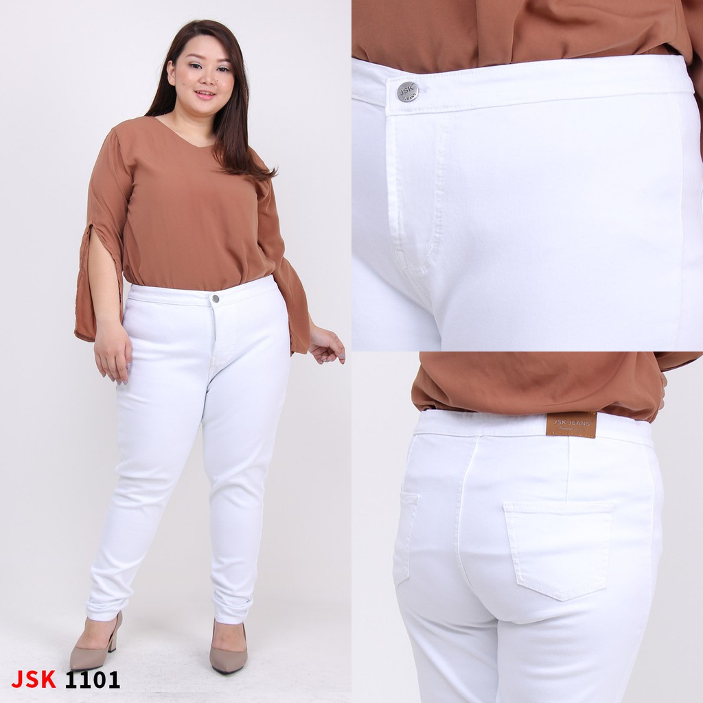  SIZE 35 38 Celana  Panjang HighWaist Skinny Jeans  Celana  