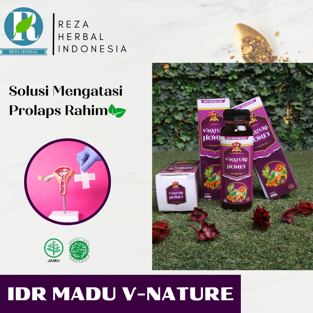 Obat Prolaps Rahim - IDR Madu V-Nature