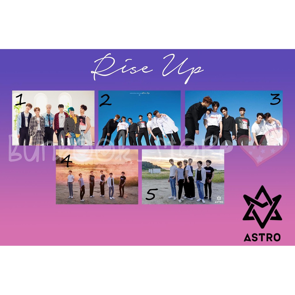 ASTRO RISE UP UNOFFICIAL POSTER A3+