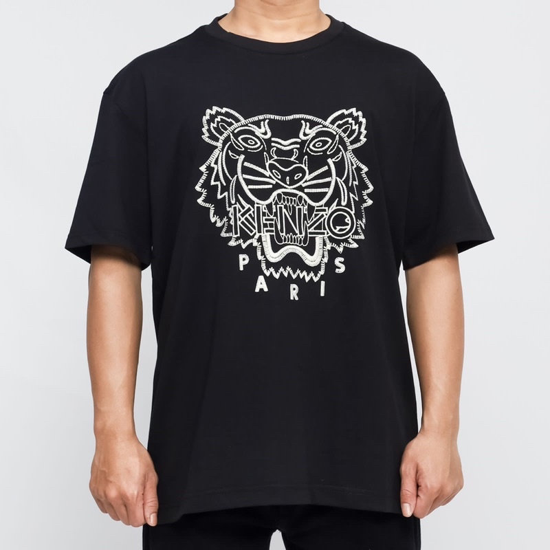 Ken. Tiger Tshirt Bordir Gold