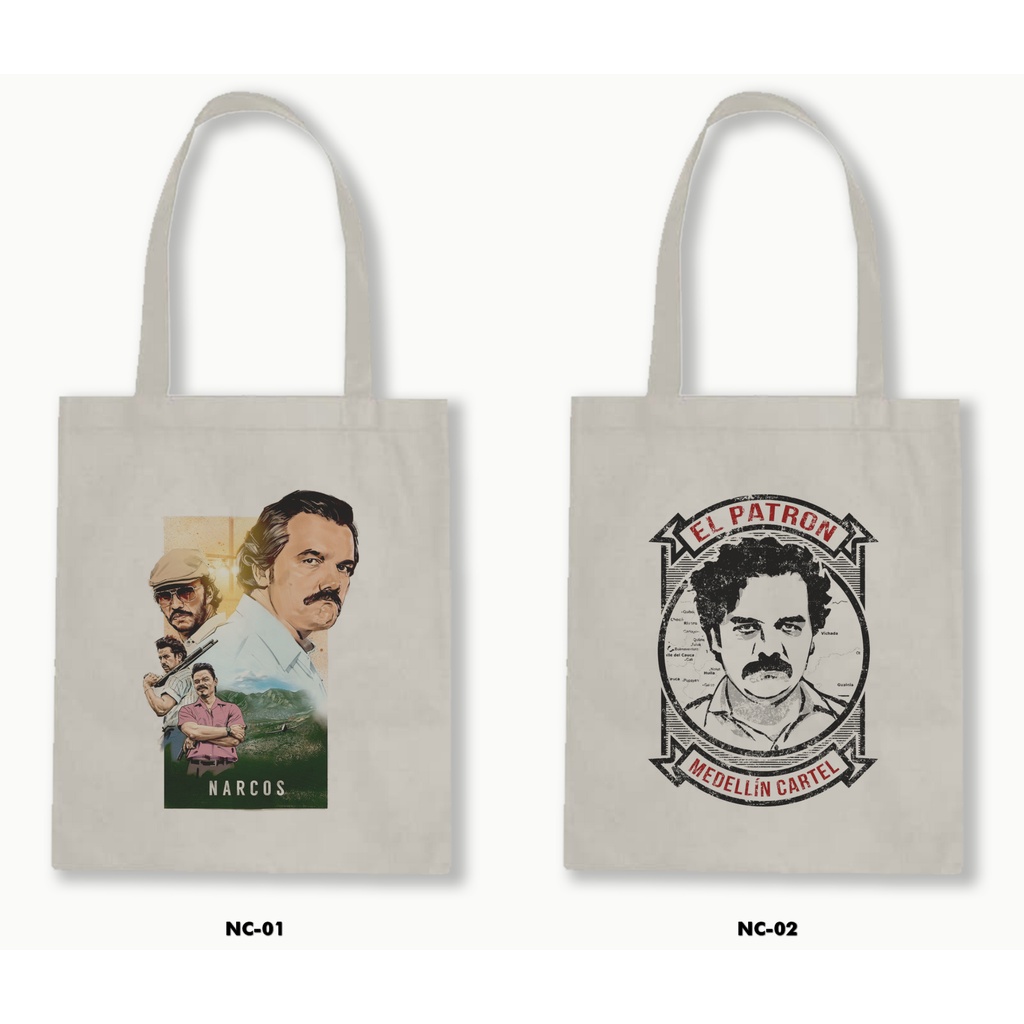 TOTE BAG BLACU - NARCOS NETFLIX