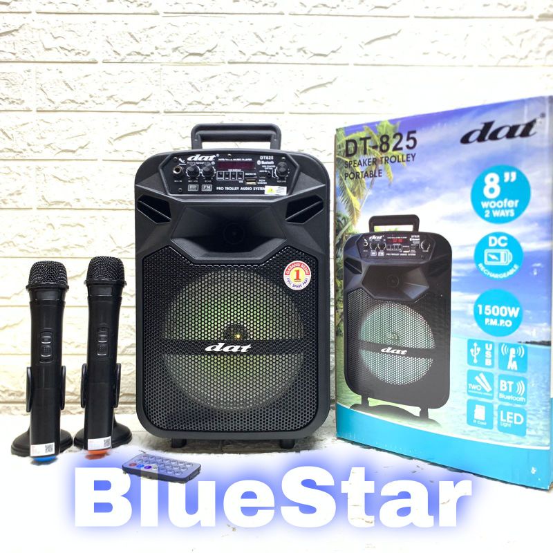Speaker Portable Wireless Dat DT 825 Original Bluetooth - USB