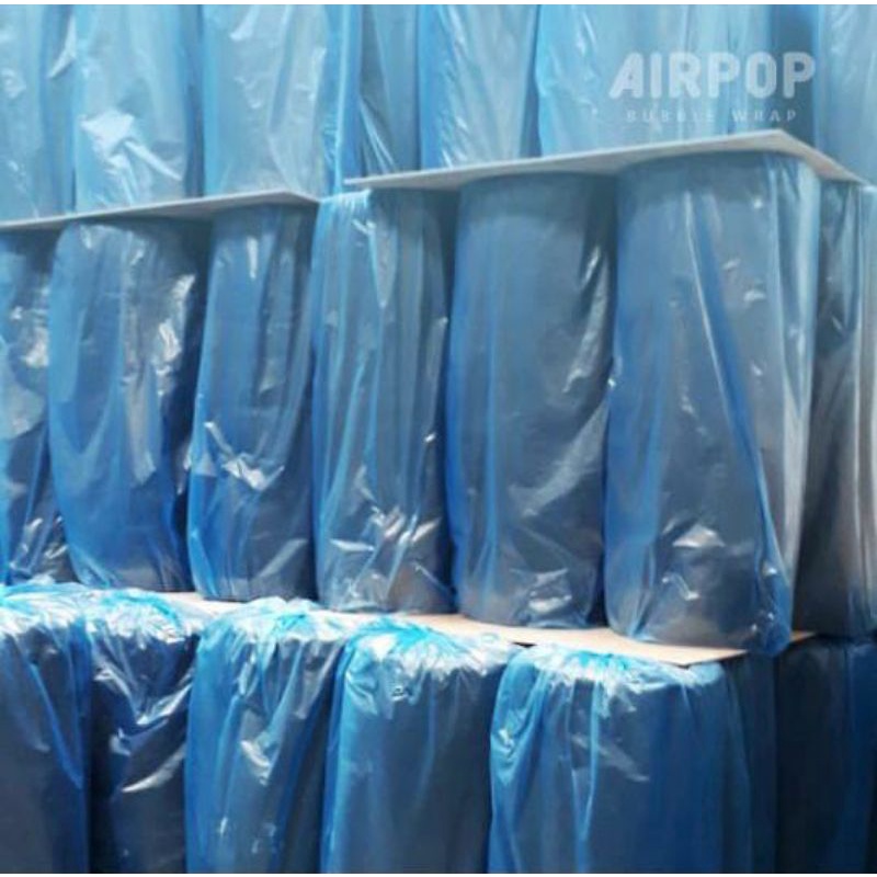 BUBBLE WRAP plastik Biru  PACK KHUSUS GOSEND GRAB || Bubblewrap