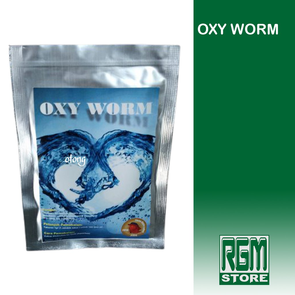 oxy worm obat pembasmi anti parasit cacing planaria aquascape aquarium