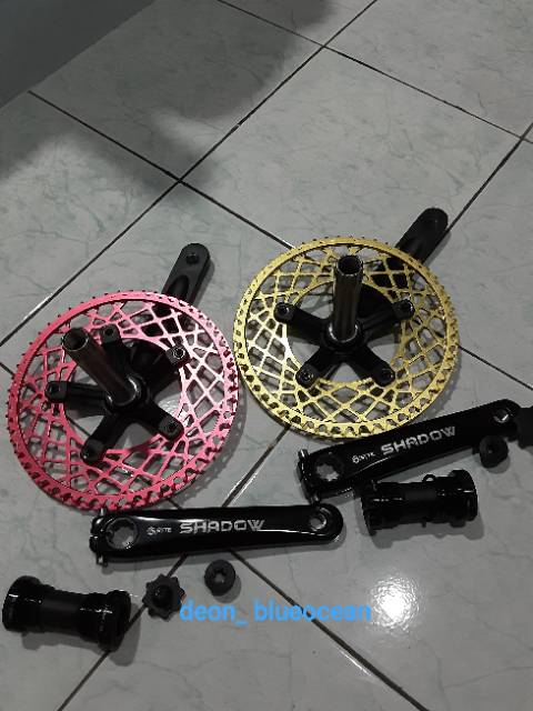 Crank Set Syte SHADOW HT2 53T/56T