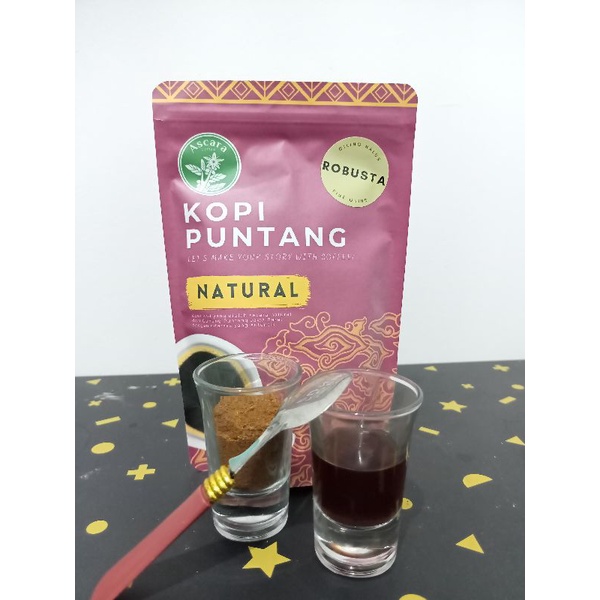 

Kopi Puntang Natural Robusta 100gr