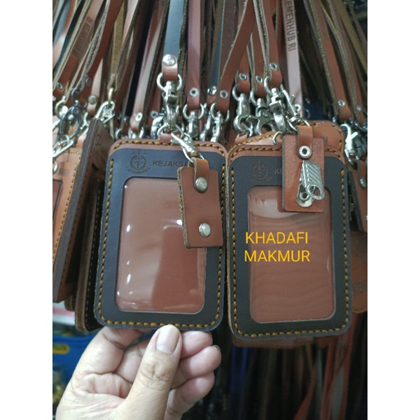 

Kalung Id - card Kejaksaan bahan kulit asli